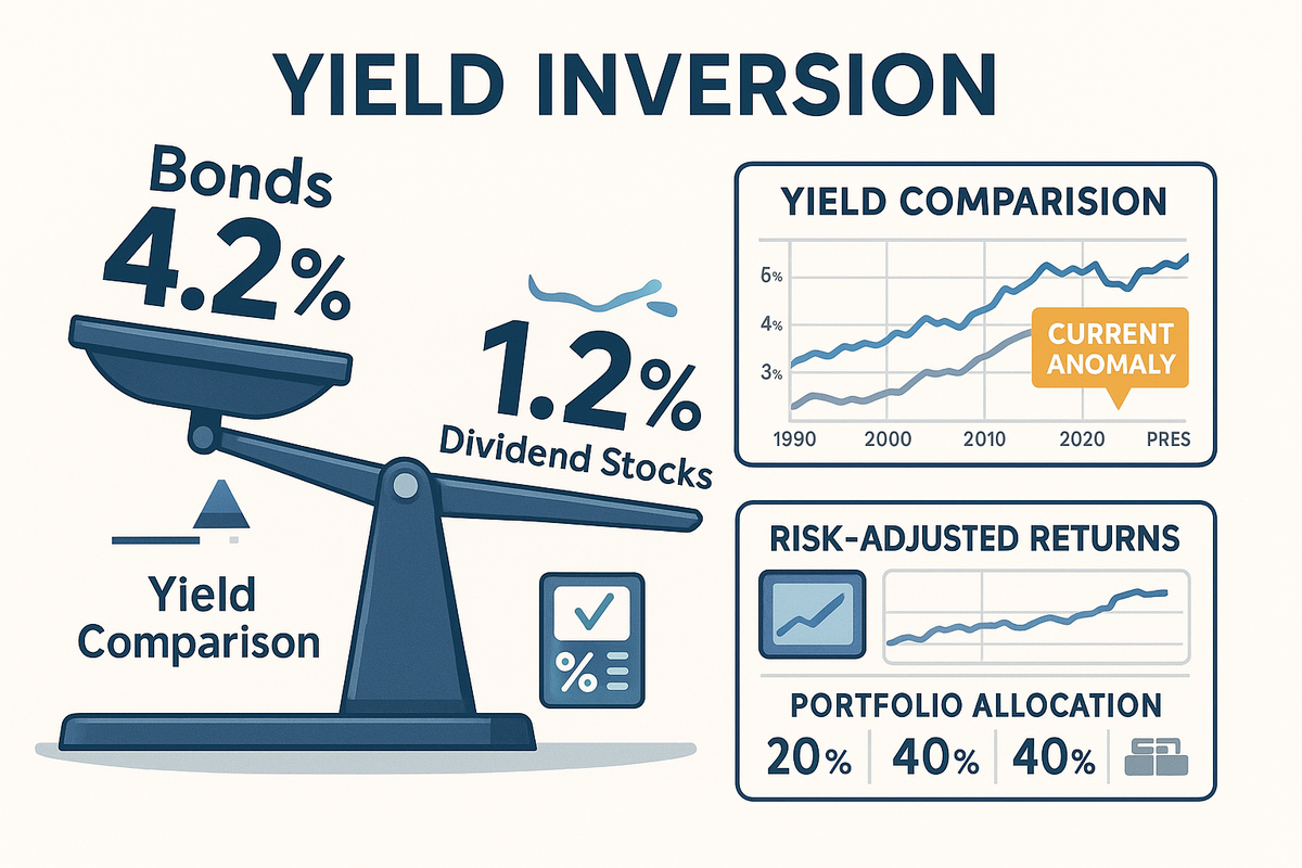The Interest Rate Seesaw - How 4% Bonds Are Crushing 1% Dividend Stocks