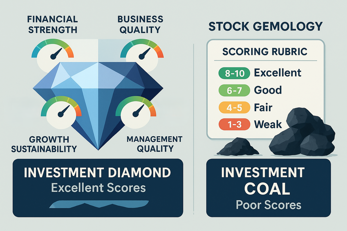 The Quality Score Card - How to Separate Investment Diamonds from Coal