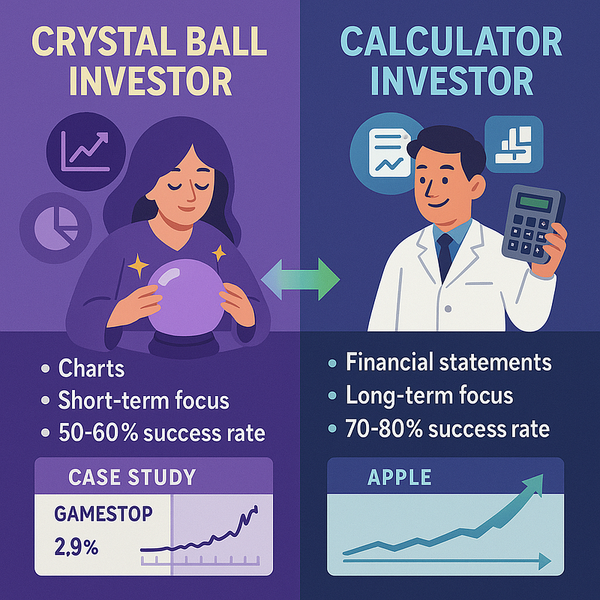 The Crystal Ball vs. The Calculator: Technical vs. Fundamental Analysis